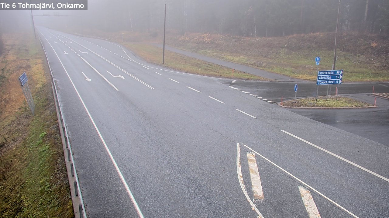 Kelikamerat Kuva Tie 6 Tohmajärvi, Onkamo, Tohmajärvi, Pohjois-Karjala