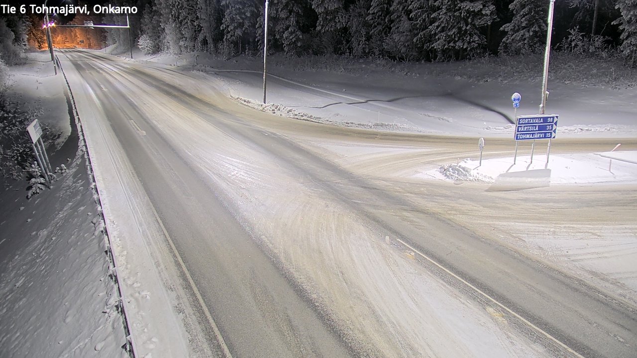 Kelikamerat Kuva Tie 6 Tohmajärvi, Onkamo, Tohmajärvi, Pohjois-Karjala