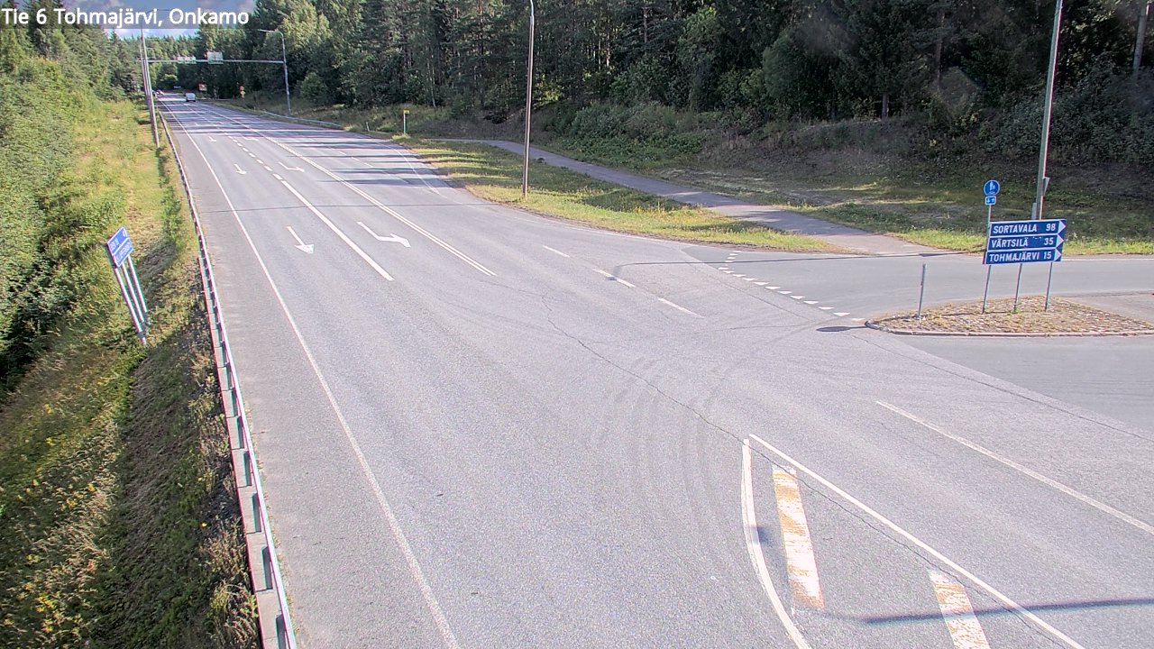 Kelikamerat Kuva Tie 6 Tohmajärvi, Onkamo, Tohmajärvi, Pohjois-Karjala