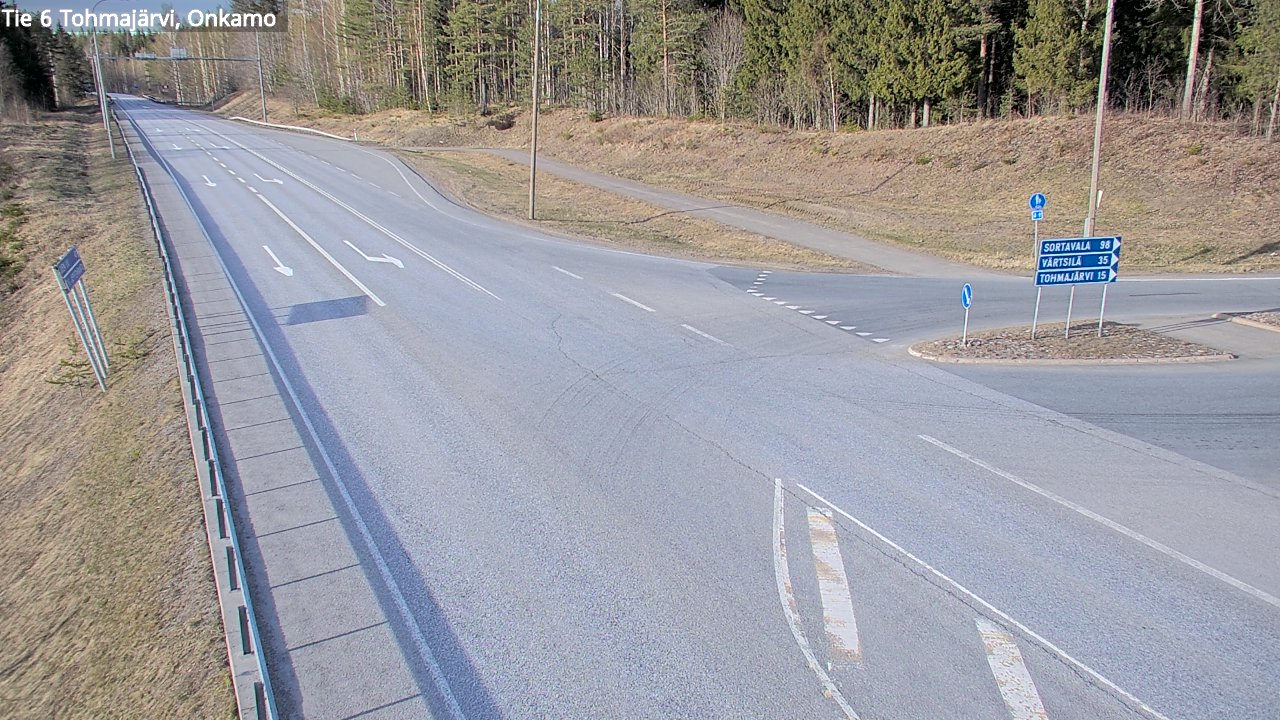 Kelikamerat Kuva Tie 6 Tohmajärvi, Onkamo, Tohmajärvi, Pohjois-Karjala