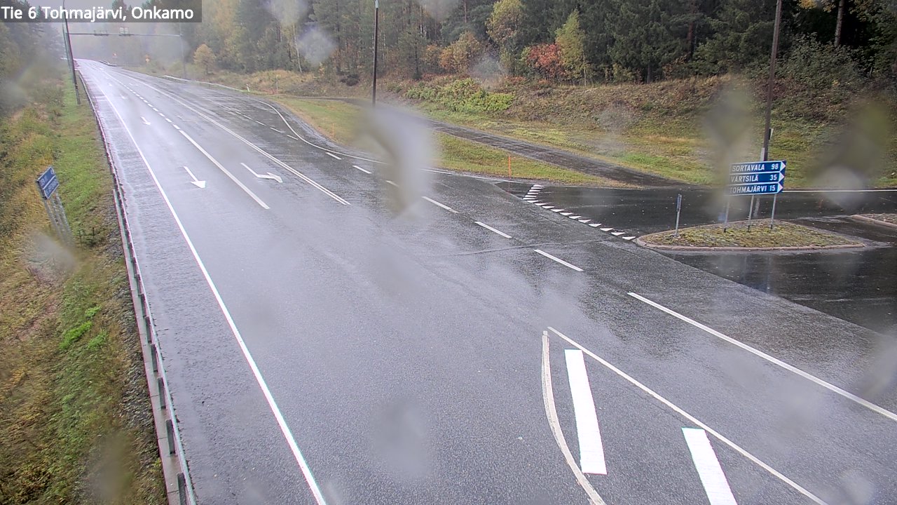 Weather Camera Image Road 6 Tohmajärvi, Onkamo, Tohmajärvi, Pohjois-Karjala