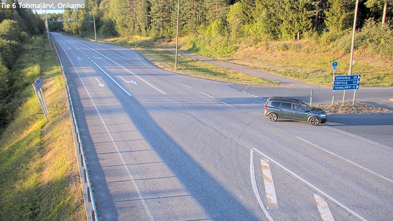 Kelikamerat Kuva Tie 6 Tohmajärvi, Onkamo, Tohmajärvi, Pohjois-Karjala