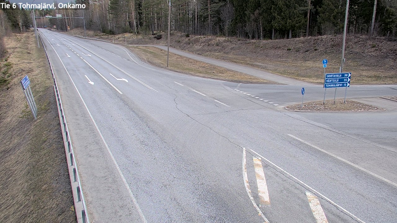 Kelikamerat Kuva Tie 6 Tohmajärvi, Onkamo, Tohmajärvi, Pohjois-Karjala