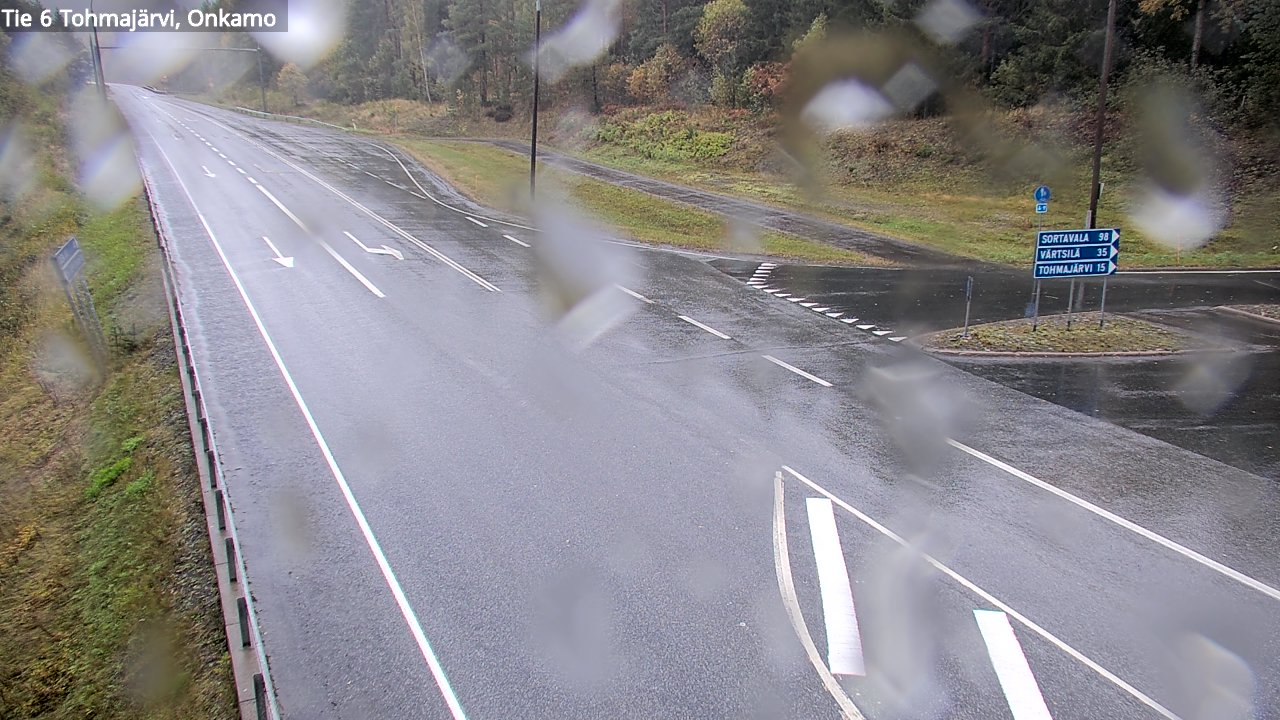 Weather Camera Image Road 6 Tohmajärvi, Onkamo, Tohmajärvi, Pohjois-Karjala