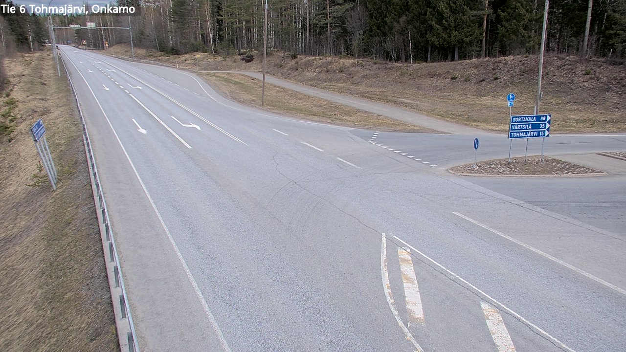 Kelikamerat Kuva Tie 6 Tohmajärvi, Onkamo, Tohmajärvi, Pohjois-Karjala
