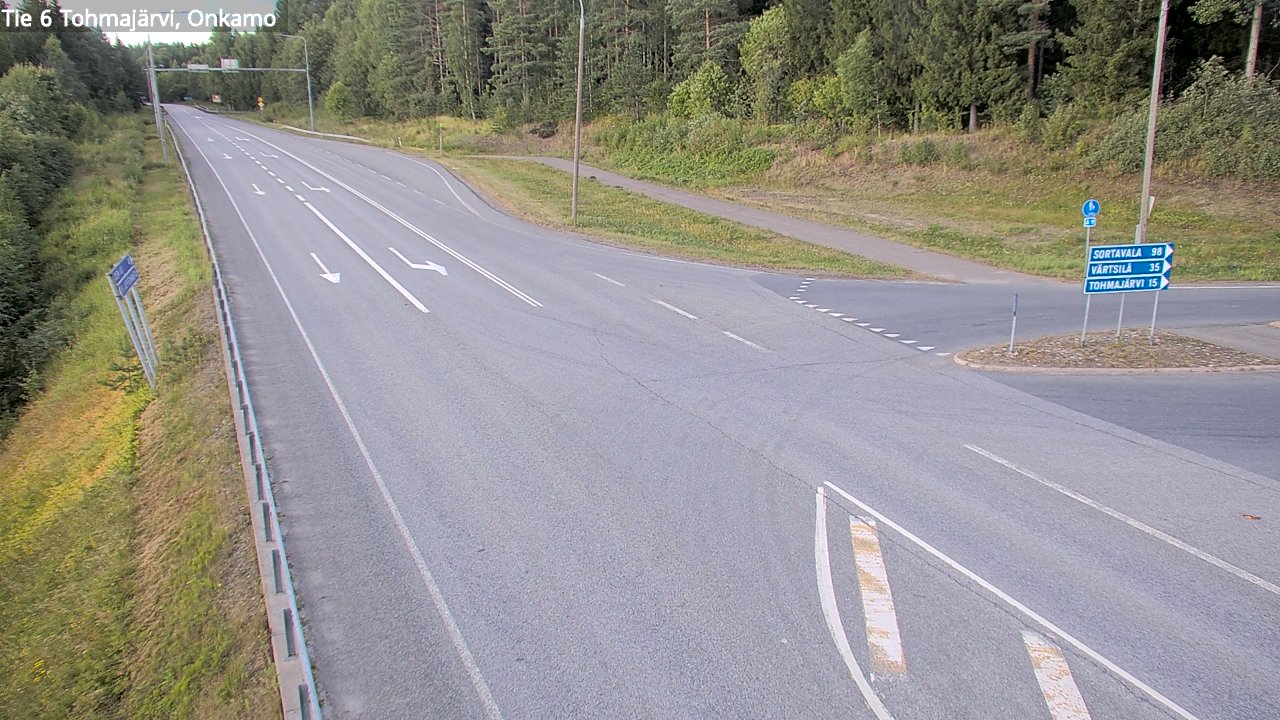 Kelikamerat Kuva Tie 6 Tohmajärvi, Onkamo, Tohmajärvi, Pohjois-Karjala