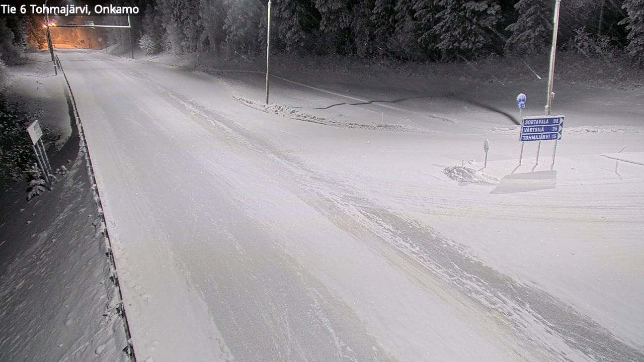 Kelikamerat Kuva Tie 6 Tohmajärvi, Onkamo, Tohmajärvi, Pohjois-Karjala
