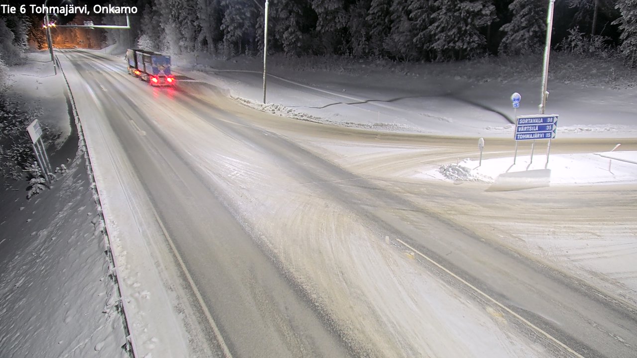 Kelikamerat Kuva Tie 6 Tohmajärvi, Onkamo, Tohmajärvi, Pohjois-Karjala