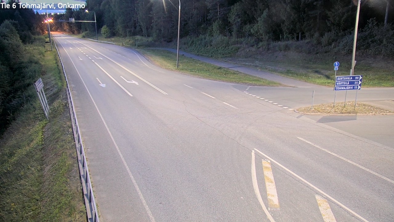 Kelikamerat Kuva Tie 6 Tohmajärvi, Onkamo, Tohmajärvi, Pohjois-Karjala