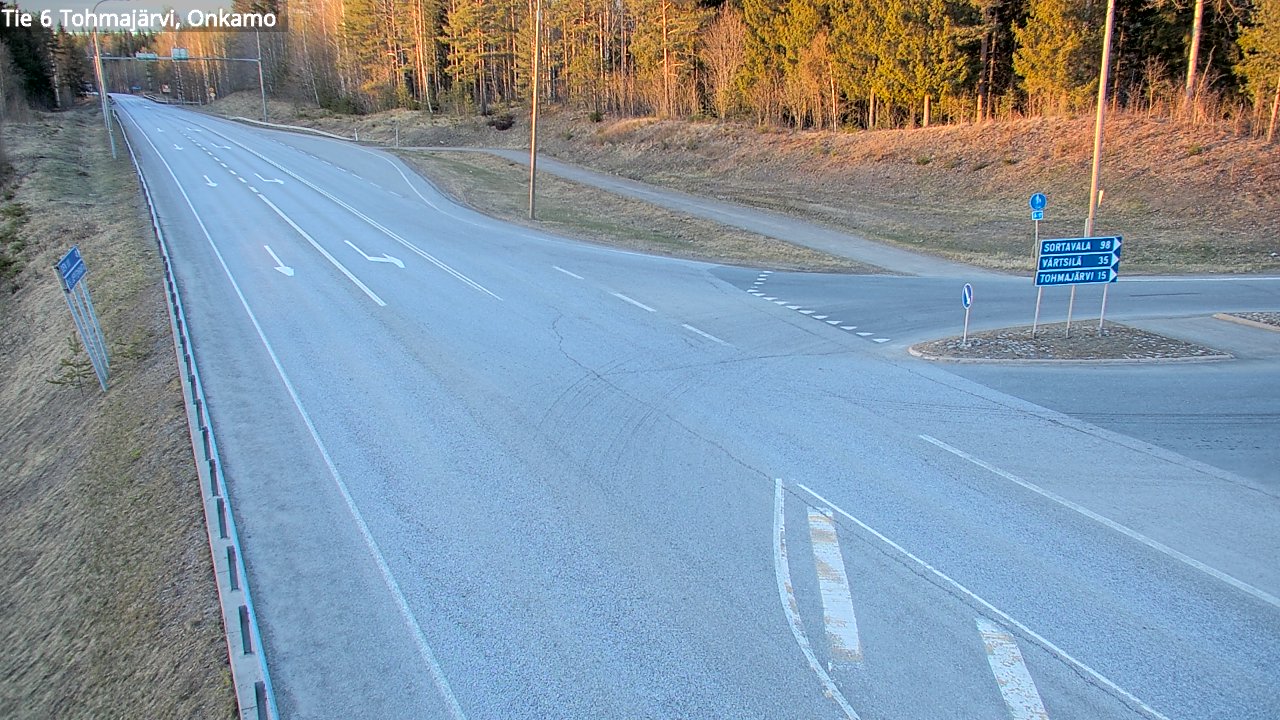 Kelikamerat Kuva Tie 6 Tohmajärvi, Onkamo, Tohmajärvi, Pohjois-Karjala