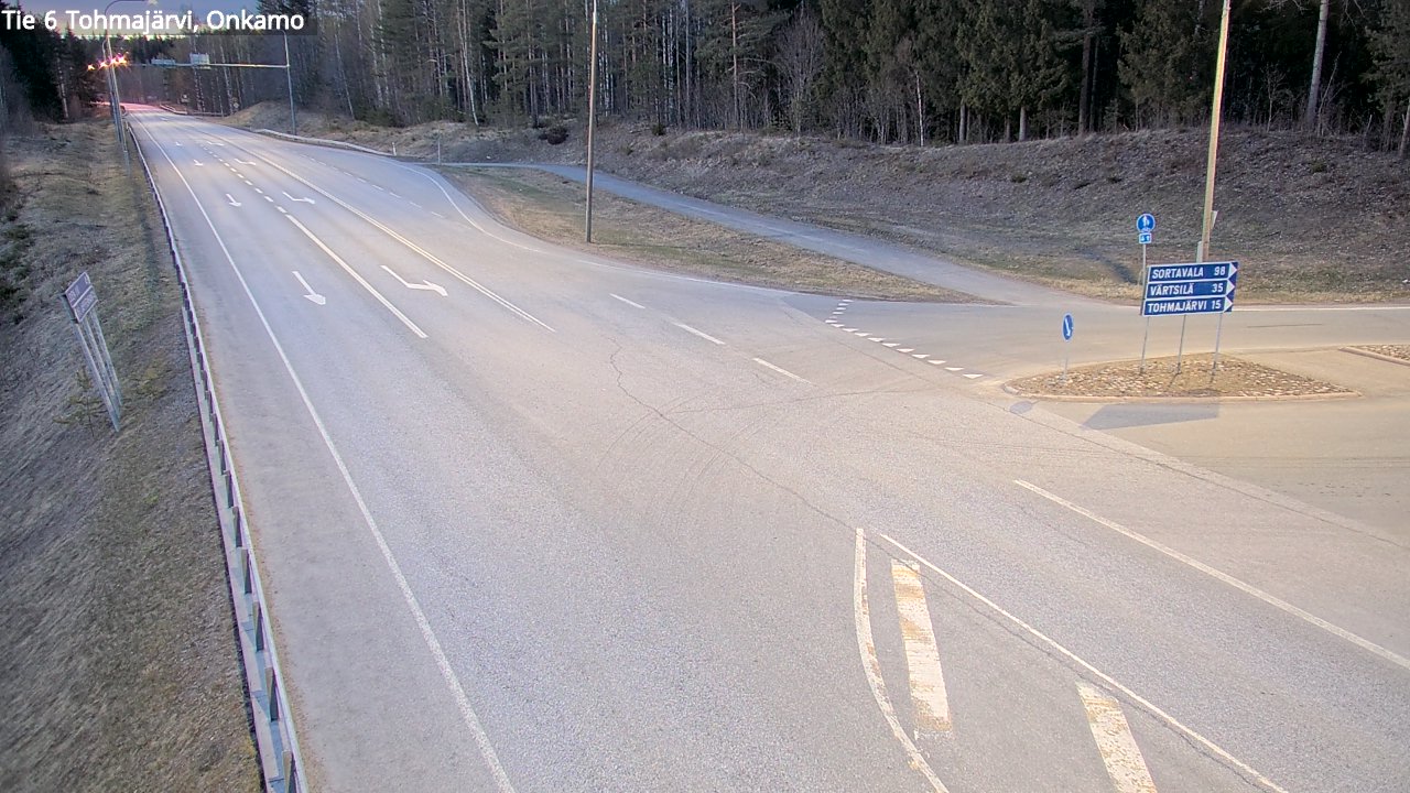 Kelikamerat Kuva Tie 6 Tohmajärvi, Onkamo, Tohmajärvi, Pohjois-Karjala