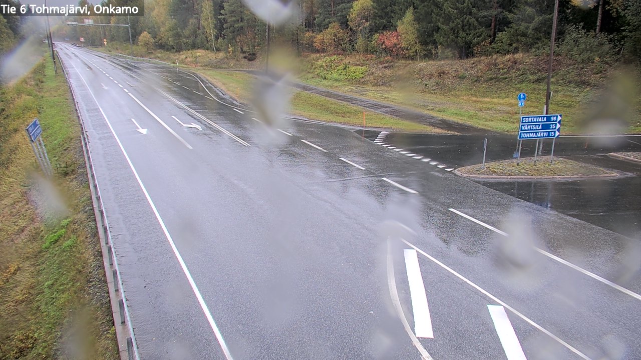 Weather Camera Image Road 6 Tohmajärvi, Onkamo, Tohmajärvi, Pohjois-Karjala