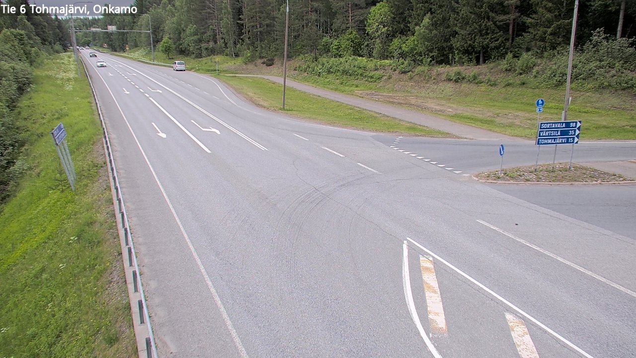Kelikamerat Kuva Tie 6 Tohmajärvi, Onkamo, Tohmajärvi, Pohjois-Karjala