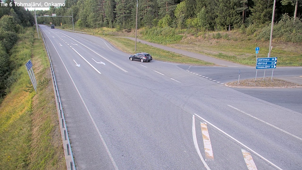 Kelikamerat Kuva Tie 6 Tohmajärvi, Onkamo, Tohmajärvi, Pohjois-Karjala