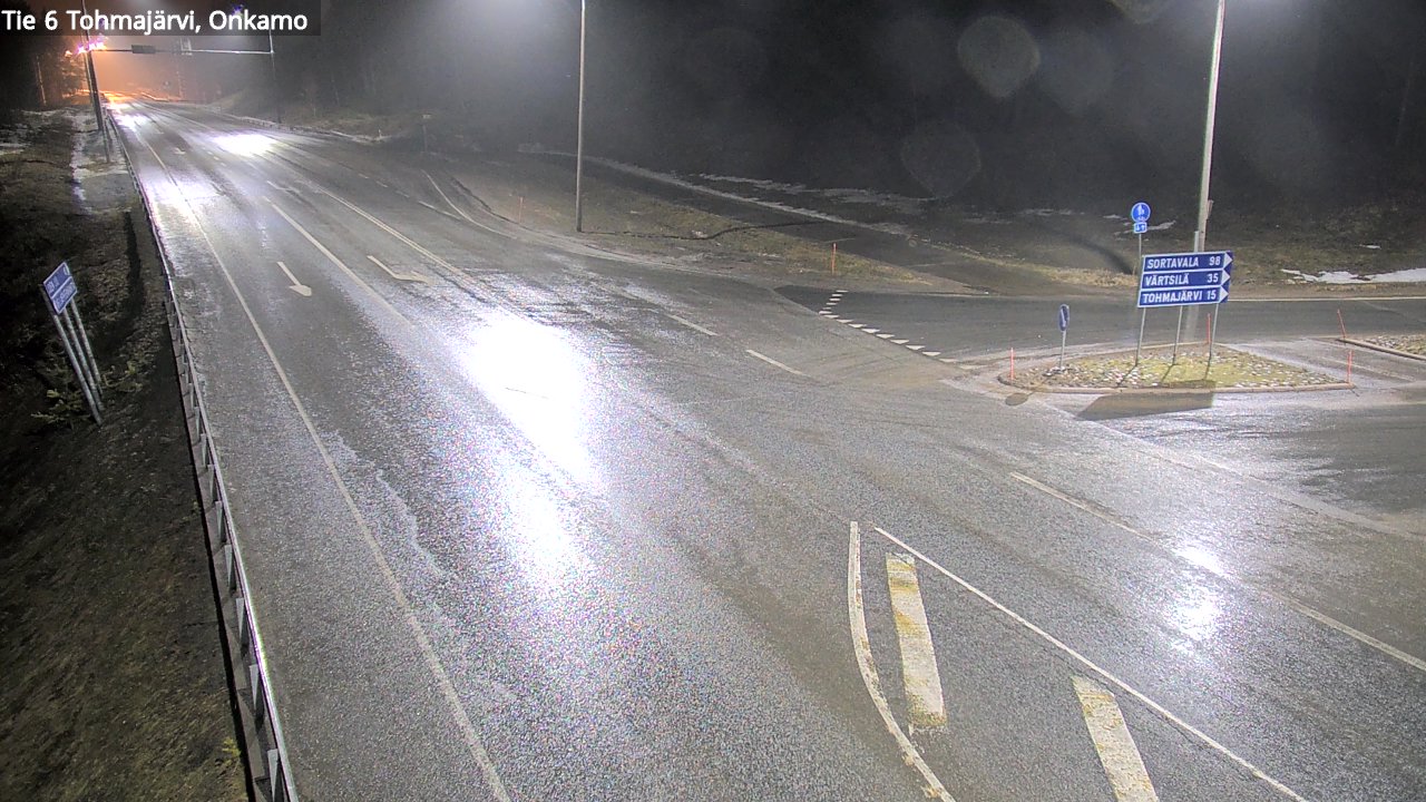 Kelikamerat Kuva Tie 6 Tohmajärvi, Onkamo, Tohmajärvi, Pohjois-Karjala