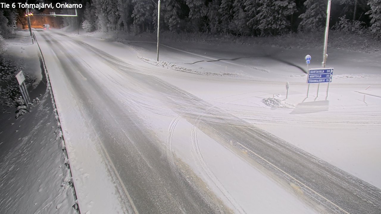 Kelikamerat Kuva Tie 6 Tohmajärvi, Onkamo, Tohmajärvi, Pohjois-Karjala