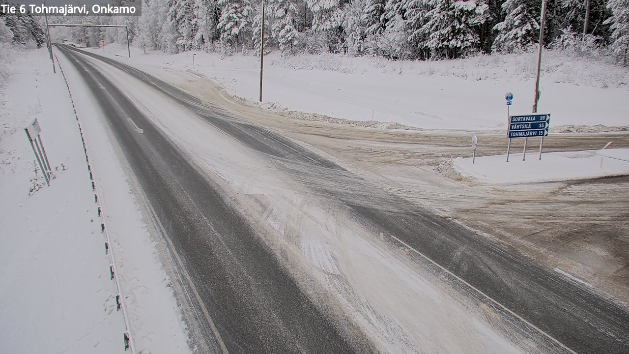 Kelikamerat Kuva Tie 6 Tohmajärvi, Onkamo, Tohmajärvi, Pohjois-Karjala