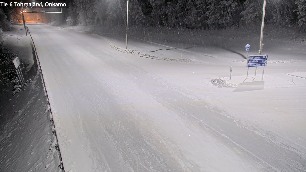 Kelikamerat Kuva Tie 6 Tohmajärvi, Onkamo, Tohmajärvi, Pohjois-Karjala