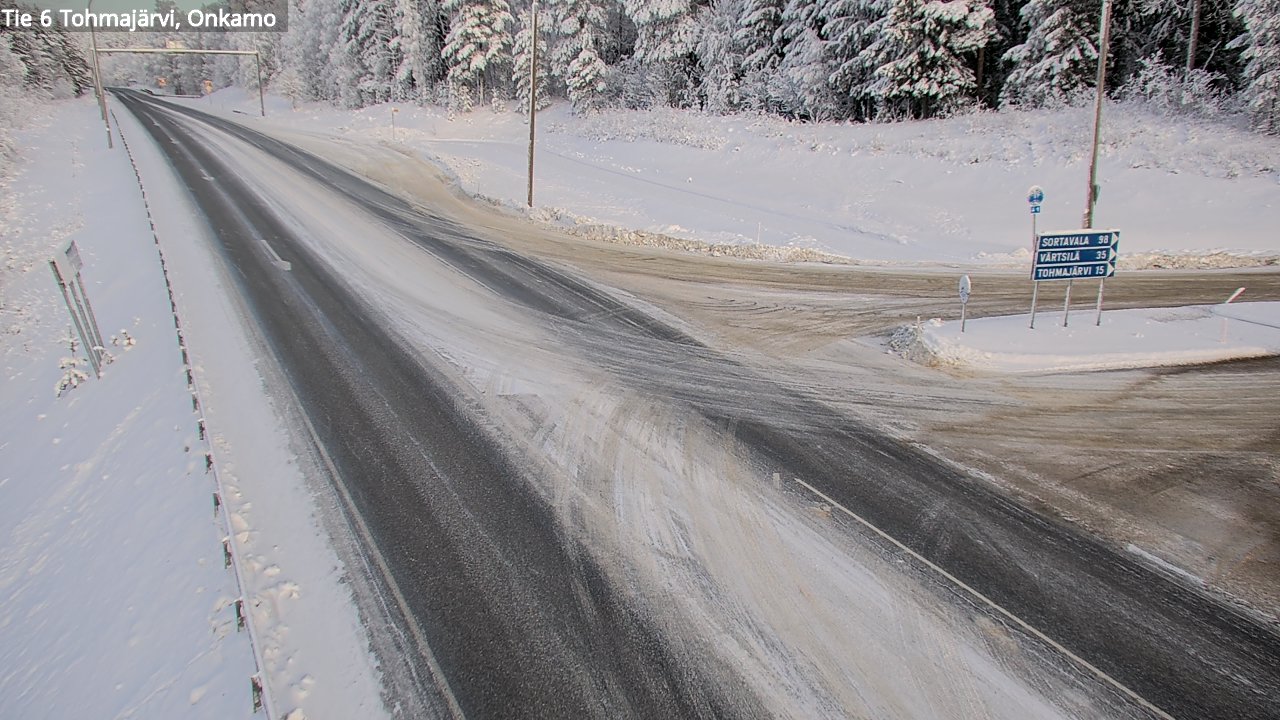 Kelikamerat Kuva Tie 6 Tohmajärvi, Onkamo, Tohmajärvi, Pohjois-Karjala