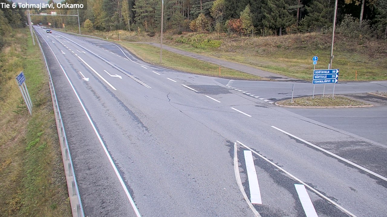 Kelikamerat Kuva Tie 6 Tohmajärvi, Onkamo, Tohmajärvi, Pohjois-Karjala