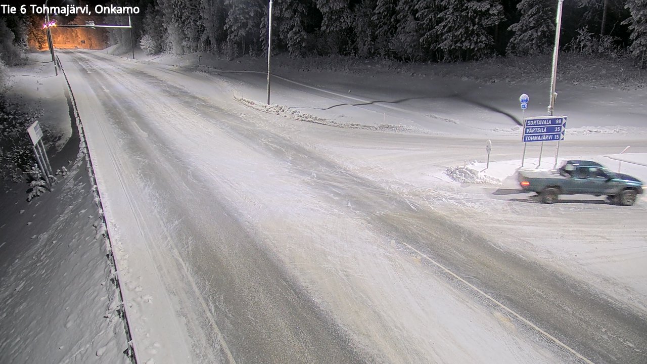 Kelikamerat Kuva Tie 6 Tohmajärvi, Onkamo, Tohmajärvi, Pohjois-Karjala
