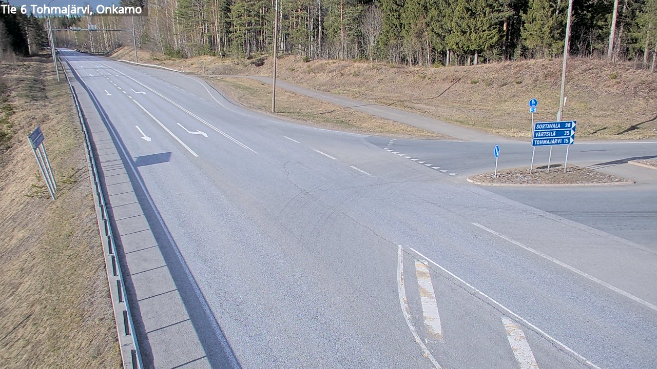 Kelikamerat Kuva Tie 6 Tohmajärvi, Onkamo, Tohmajärvi, Pohjois-Karjala