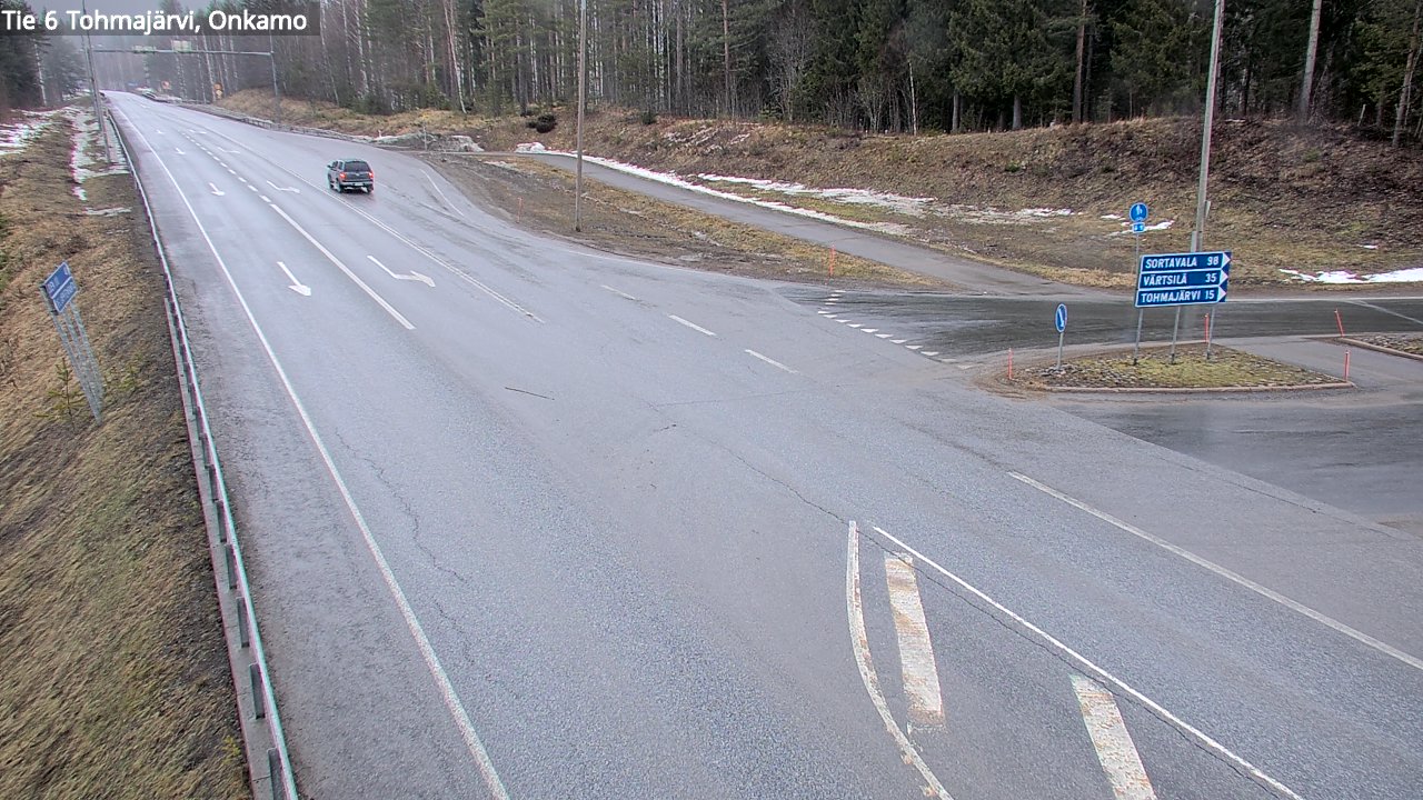 Kelikamerat Kuva Tie 6 Tohmajärvi, Onkamo, Tohmajärvi, Pohjois-Karjala