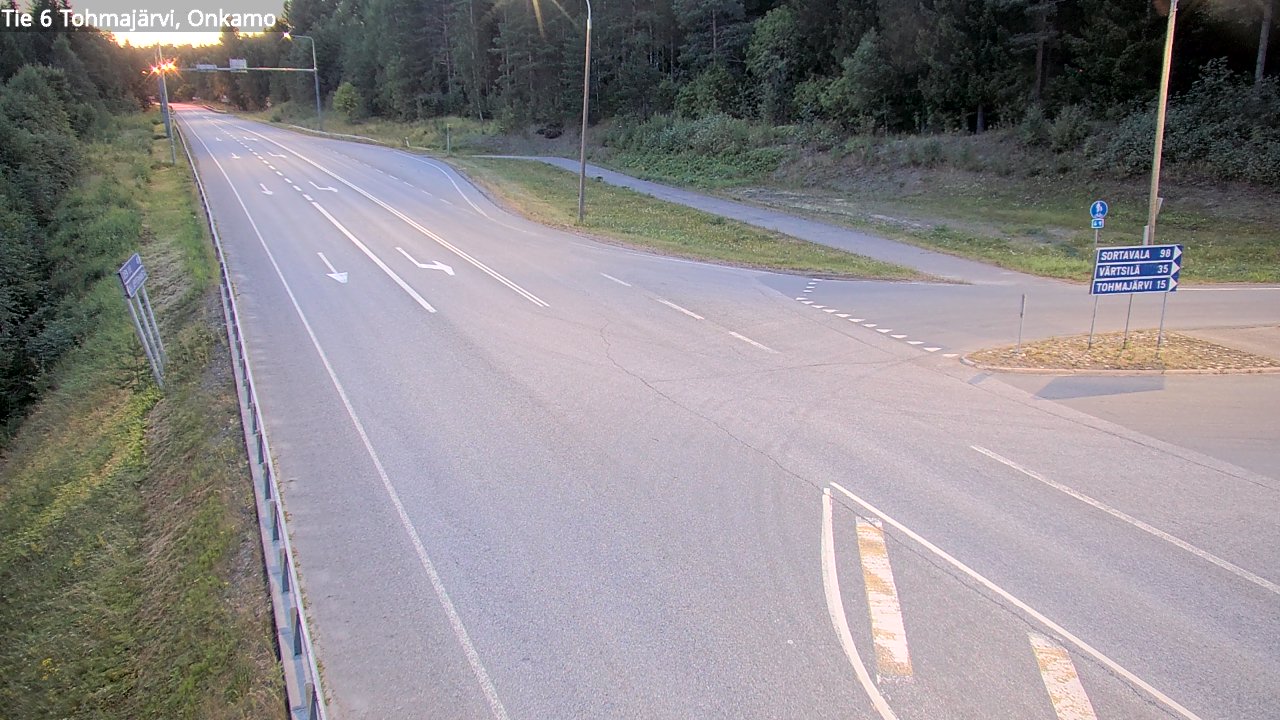 Kelikamerat Kuva Tie 6 Tohmajärvi, Onkamo, Tohmajärvi, Pohjois-Karjala