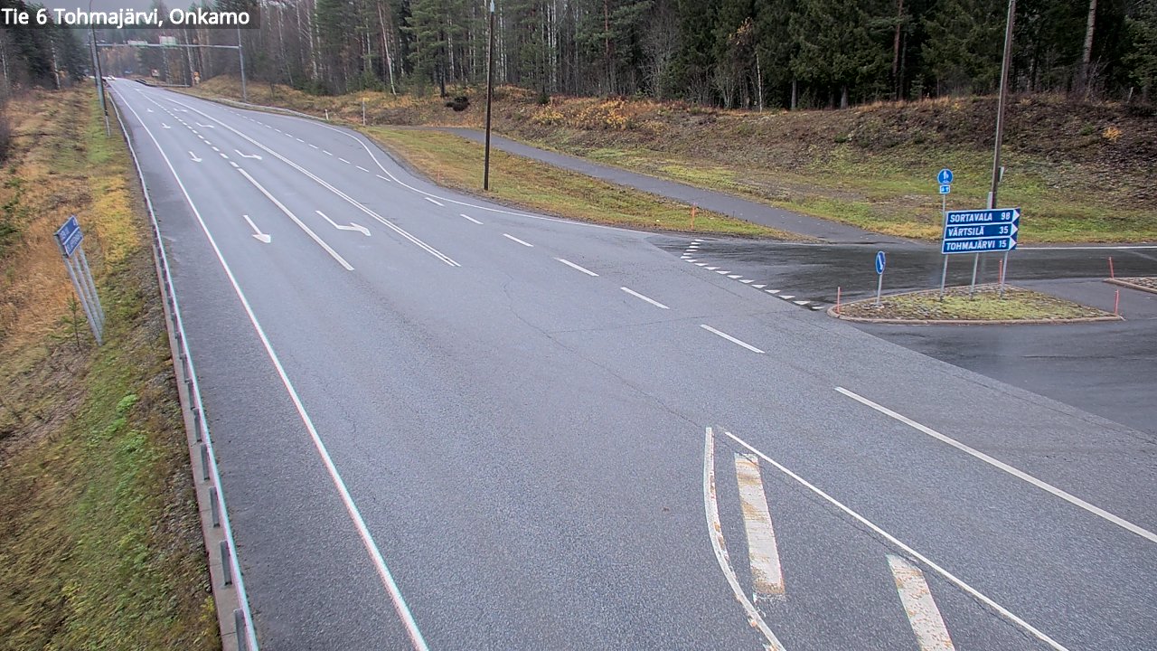 Kelikamerat Kuva Tie 6 Tohmajärvi, Onkamo, Tohmajärvi, Pohjois-Karjala