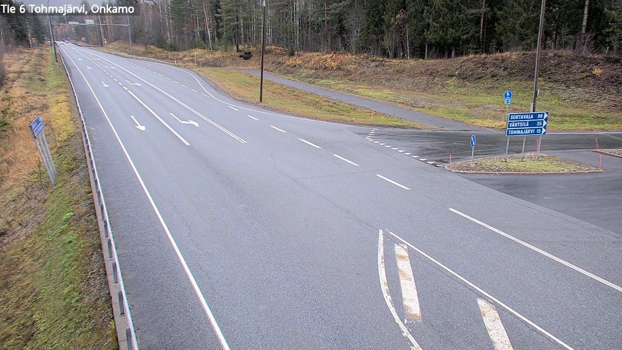 Kelikamerat Kuva Tie 6 Tohmajärvi, Onkamo, Tohmajärvi, Pohjois-Karjala