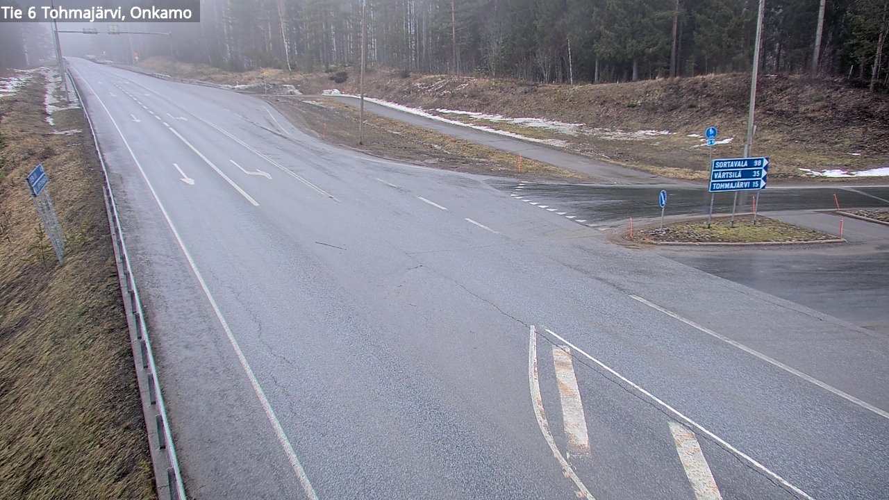 Kelikamerat Kuva Tie 6 Tohmajärvi, Onkamo, Tohmajärvi, Pohjois-Karjala