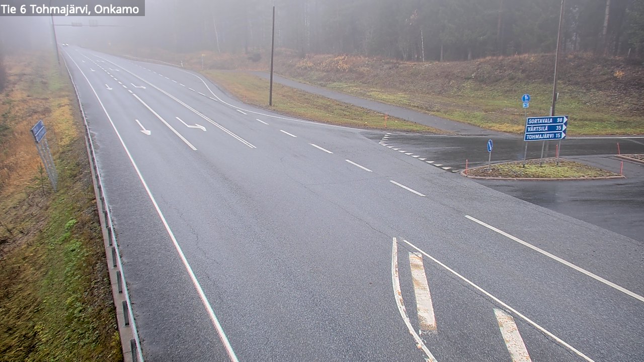 Kelikamerat Kuva Tie 6 Tohmajärvi, Onkamo, Tohmajärvi, Pohjois-Karjala