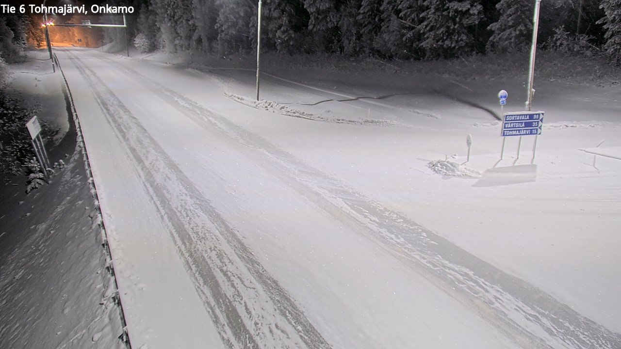 Kelikamerat Kuva Tie 6 Tohmajärvi, Onkamo, Tohmajärvi, Pohjois-Karjala
