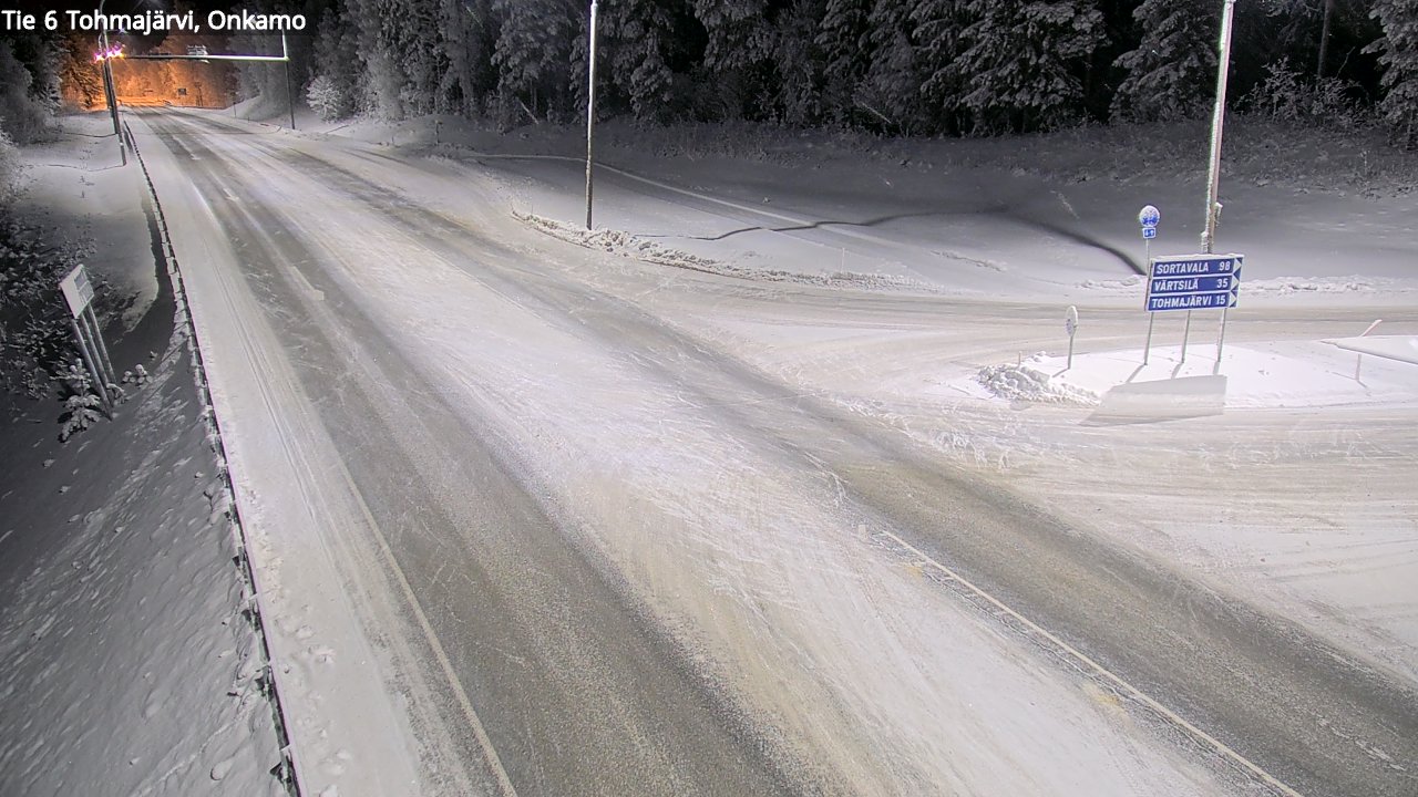 Kelikamerat Kuva Tie 6 Tohmajärvi, Onkamo, Tohmajärvi, Pohjois-Karjala