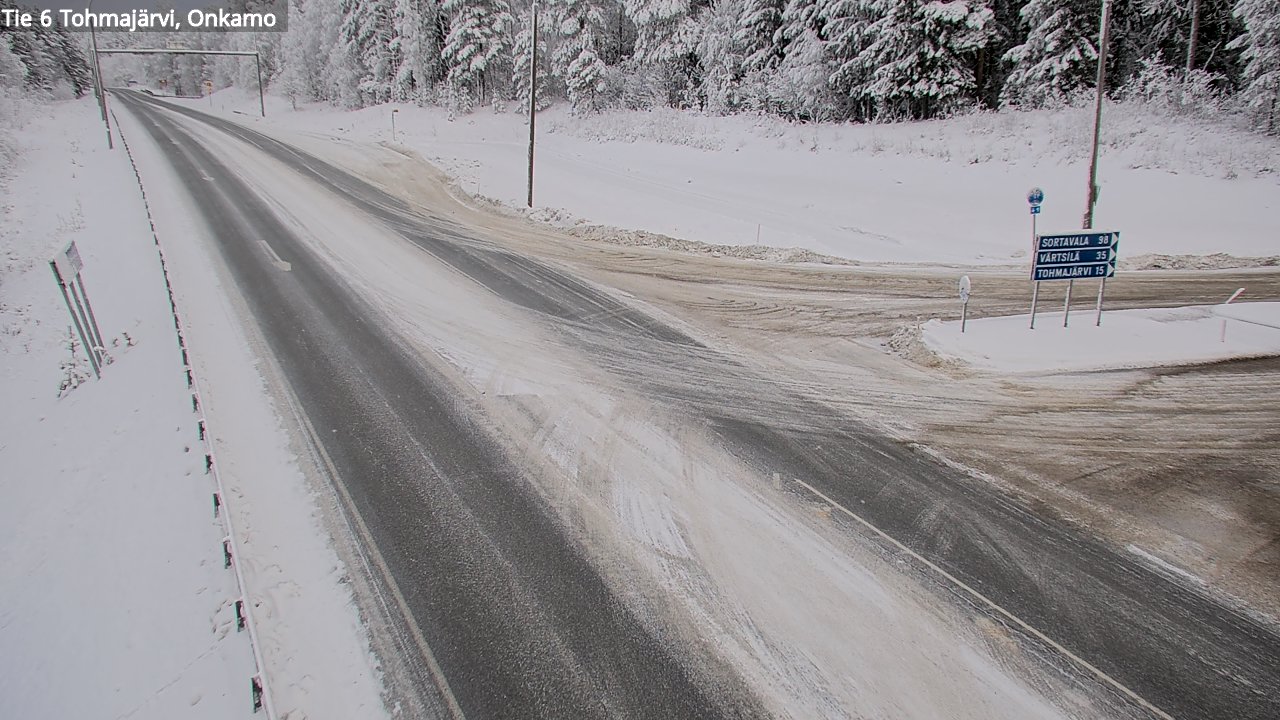 Kelikamerat Kuva Tie 6 Tohmajärvi, Onkamo, Tohmajärvi, Pohjois-Karjala