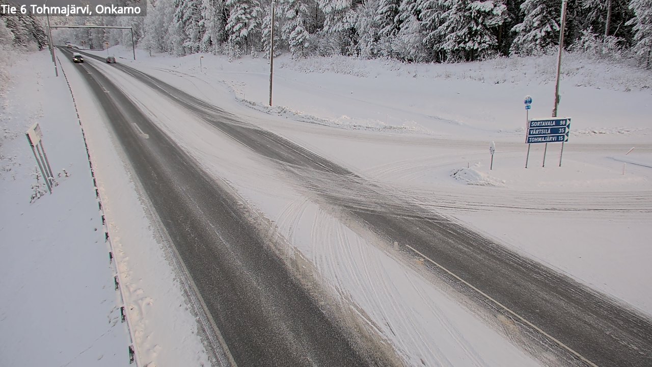 Kelikamerat Kuva Tie 6 Tohmajärvi, Onkamo, Tohmajärvi, Pohjois-Karjala
