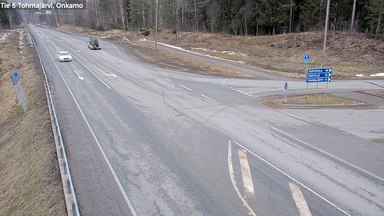 Weather Camera Image Road 6 Tohmajärvi, Onkamo, Tohmajärvi, Pohjois-Karjala