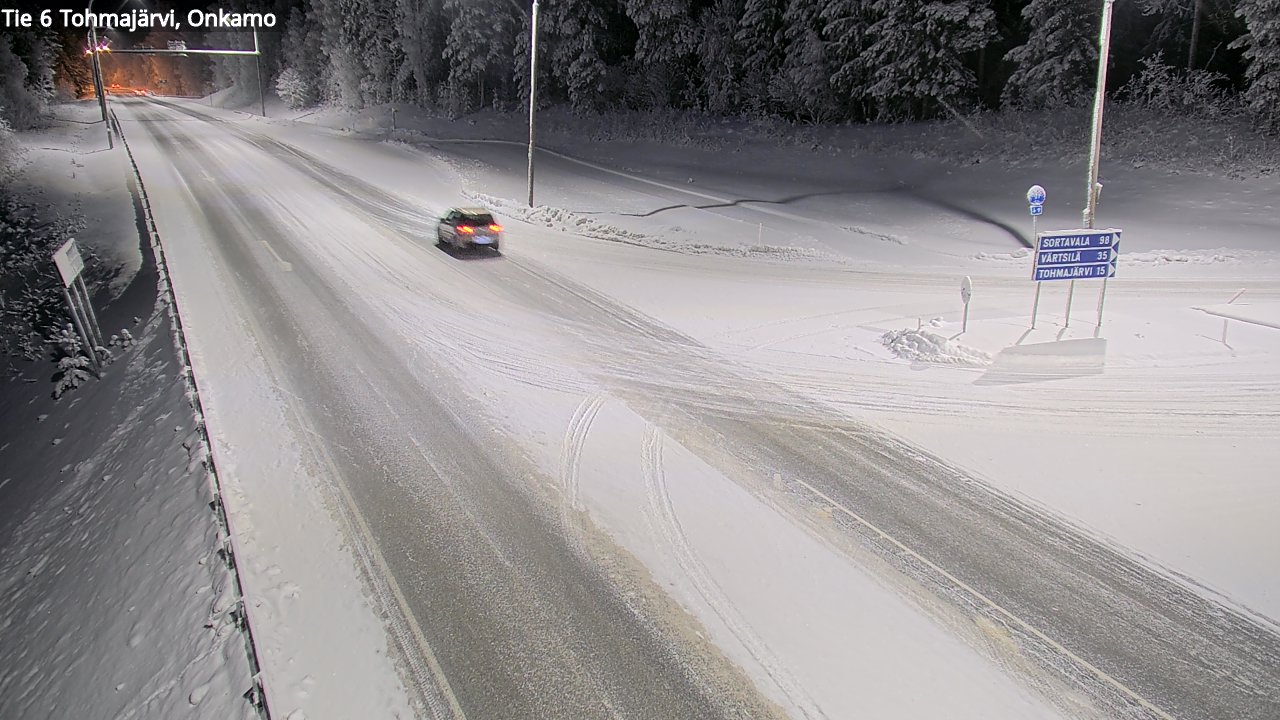 Kelikamerat Kuva Tie 6 Tohmajärvi, Onkamo, Tohmajärvi, Pohjois-Karjala