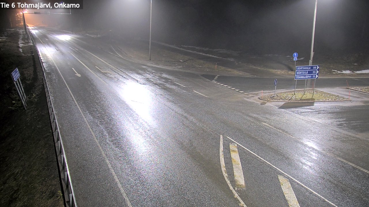 Kelikamerat Kuva Tie 6 Tohmajärvi, Onkamo, Tohmajärvi, Pohjois-Karjala