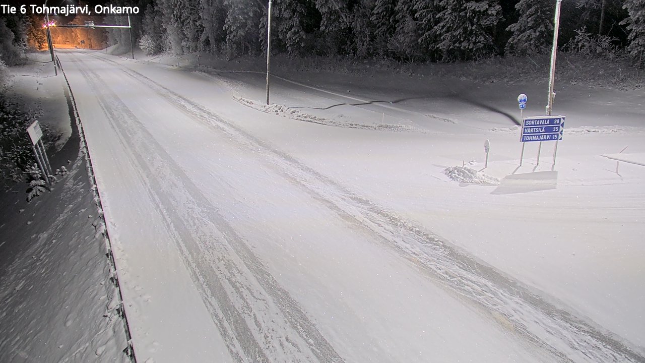 Kelikamerat Kuva Tie 6 Tohmajärvi, Onkamo, Tohmajärvi, Pohjois-Karjala