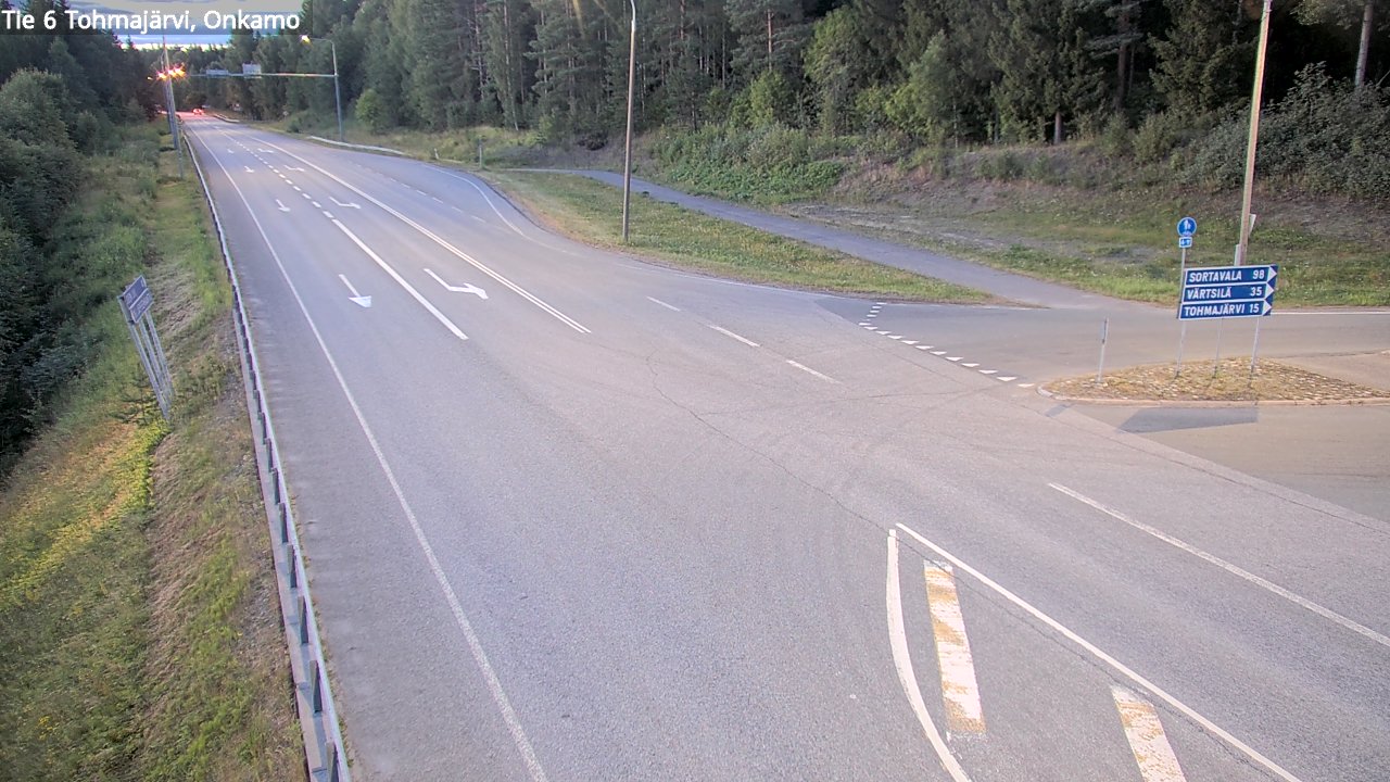 Kelikamerat Kuva Tie 6 Tohmajärvi, Onkamo, Tohmajärvi, Pohjois-Karjala