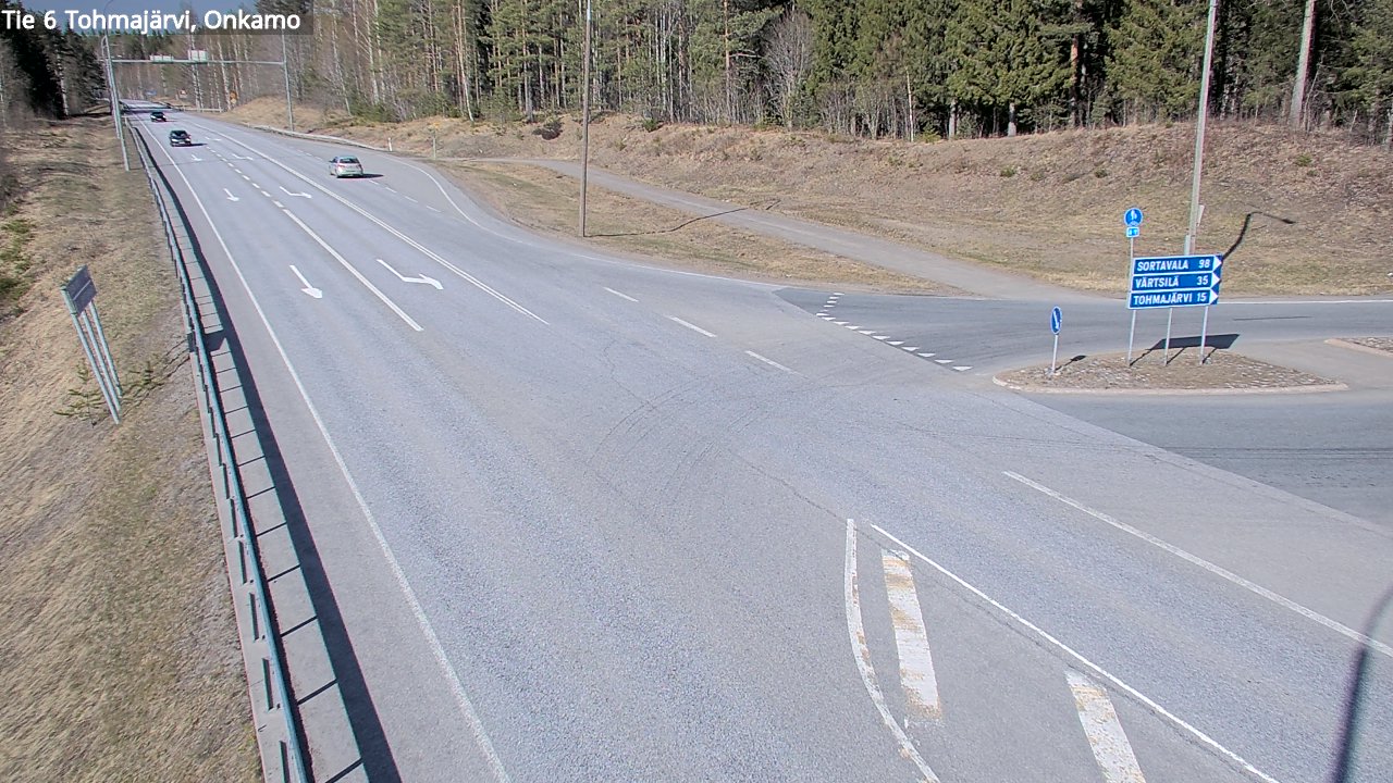 Kelikamerat Kuva Tie 6 Tohmajärvi, Onkamo, Tohmajärvi, Pohjois-Karjala