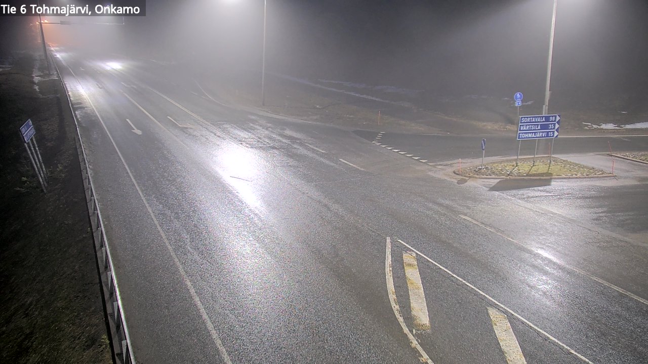 Kelikamerat Kuva Tie 6 Tohmajärvi, Onkamo, Tohmajärvi, Pohjois-Karjala