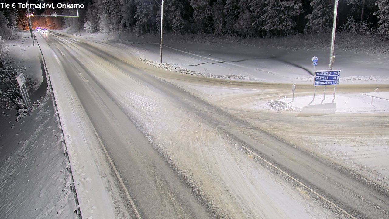 Kelikamerat Kuva Tie 6 Tohmajärvi, Onkamo, Tohmajärvi, Pohjois-Karjala