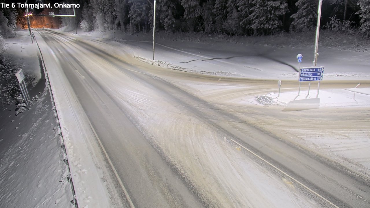 Kelikamerat Kuva Tie 6 Tohmajärvi, Onkamo, Tohmajärvi, Pohjois-Karjala