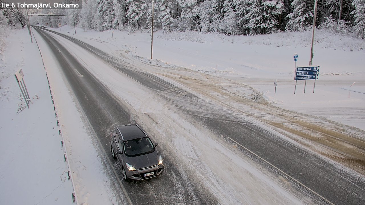 Kelikamerat Kuva Tie 6 Tohmajärvi, Onkamo, Tohmajärvi, Pohjois-Karjala