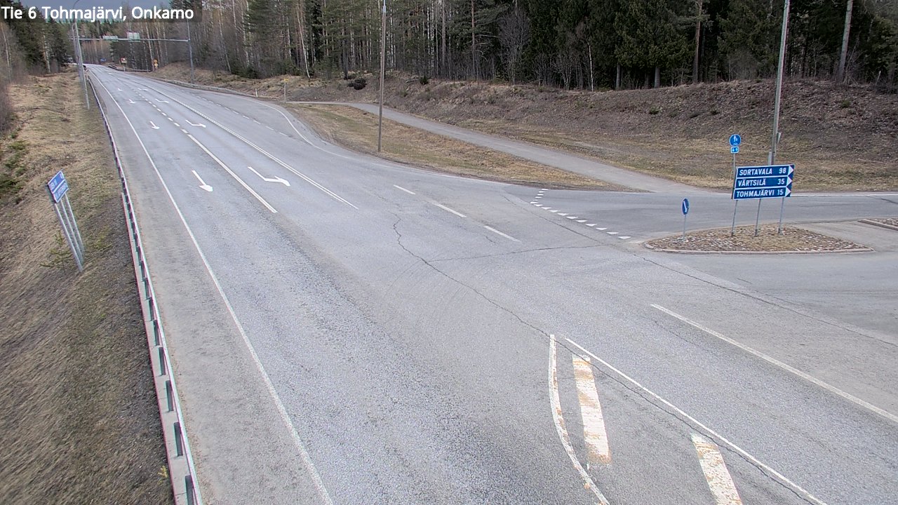 Kelikamerat Kuva Tie 6 Tohmajärvi, Onkamo, Tohmajärvi, Pohjois-Karjala