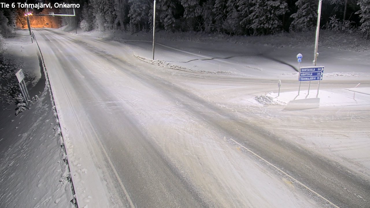 Kelikamerat Kuva Tie 6 Tohmajärvi, Onkamo, Tohmajärvi, Pohjois-Karjala