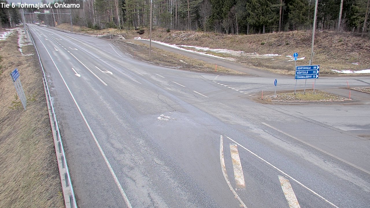 Kelikamerat Kuva Tie 6 Tohmajärvi, Onkamo, Tohmajärvi, Pohjois-Karjala