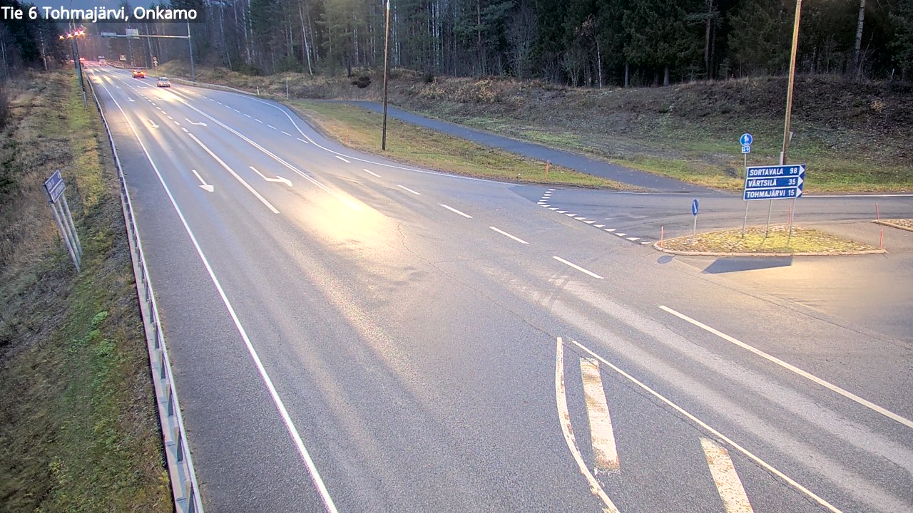 Kelikamerat Kuva Tie 6 Tohmajärvi, Onkamo, Tohmajärvi, Pohjois-Karjala